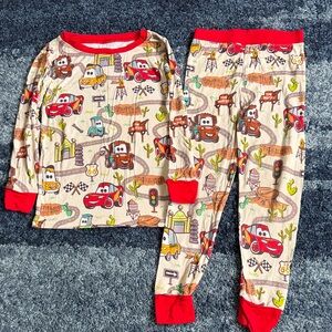 Little Sleepies Cars Kids Pajamas - Size 3T